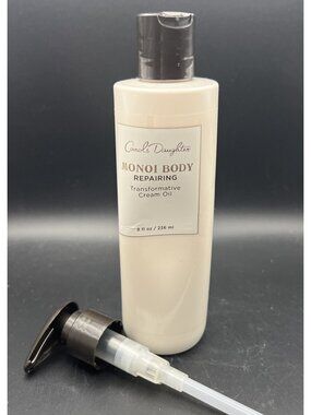 Carol's Daughter Monoi Body Repairing Transformative Cream Oil 8 oz Sealed Pump